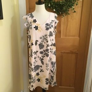 Nwt Blush Floral shift dress